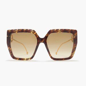 Brand new Fendi 56mm Oversized Square Sunglasses